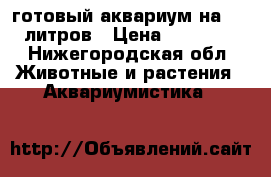 готовый аквариум на 150 литров › Цена ­ 10 000 - Нижегородская обл. Животные и растения » Аквариумистика   